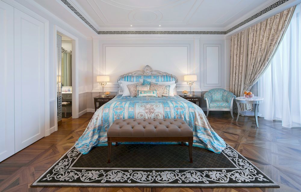 Palazzo Versace Дубай Екстериор снимка A bedroom at the Taj Bengal